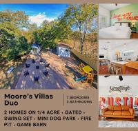 2-House Retreat for Big Groups-Fire Pit-Pets OK - Ferienwohnung Austin