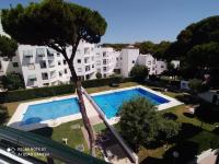 Anc14 Apartamento con 2 habitaciones, patio y piscina al lado de la playa - Ferienwohnung El Puerto de Santa María