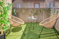 Séjour magique à 10 min de Disneyland- Appartement cosy avec terrasse & parking privé - B&B Bailly-Romainvilliers
