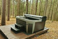 ADK Forest Cabin near Lake Placid with Hot Tub and Ice Bath - B&B Jay