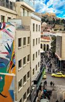 Chic New Apt with Acropolis View in Monastiraki - Chambres d'hôtes Athènes