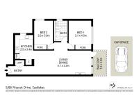 2BR Plus Free Parking - Airport Luxury Retreat - B&B Sídney