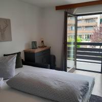 Apartment mit 1 Schlafzimmer, Balkon und Bergblick