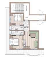 Appartamento con 2 Camere da Letto e Balcone