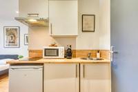 Le Basalte - Lumineux studio - parking privé - wifi - proche métro B - B&B Oullins