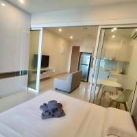 Apartment mit 1 Schlafzimmer, Meerblick und Balkon