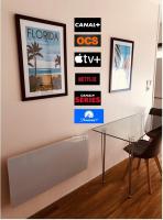 Grand T2 tout confort - Offre cinéma canal, netflix, apple TV, amazon prime, OCS - Bed and Breakfast Nancy