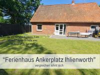 Ferienhaus Ankerplatz Ihlienworth - Top bewertet von Hundehaltern - Hunde willkommen, nicht nur geduldet - hoher Zaun -Whirlpoolwanne - Infrarotkabine - familienfreundlich - Wellness - EG barrierefrei - B&B Ihlienworth