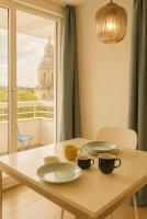 Design Apartment mit Balkon 15 min Airport - Bed and Breakfast Offenbach