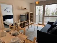 2BR, balcony, central, danube, U6 & S-Bahn - Axara Housing BRN 22 - Ferienwohnung