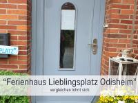 Ferienhaus Odisheim - Hunde willkommen, nicht nur geduldet - hoher Zaun - Terrasse - Infrarotkabine - familienfreundlich - Ferienwohnung