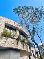 Round Luxury Villa Private Pool & Jungle rooftop 2B - B&B Tulum