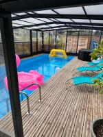 Gite du Silo Épi de Blé Piscine & Spa - Ferienwohnung Toucy