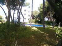 Apartment mit Gartenblick