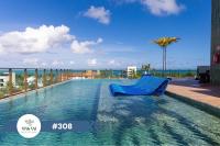 Makani Beach Flat Campas #308 - Frente Mar Alto Padrão - B&B