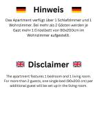 Deluxe Apartment Bochum 1 BEDROOM - B&B Bochum