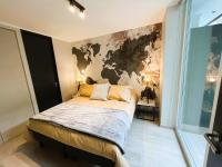 HOM I Nuevo depto 1D calle Serrano cerca al Metro - Bed and Breakfast Santiago de Chile