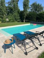 Maison avec piscine proche de Vichy - Ferienwohnung Brugheas