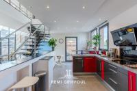 The Cosmopolitan Architect Design Home with Rooftop Jacuzzi 8 Guests - Ferienwohnung Honfleur