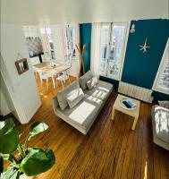 Lumineux Duplex 3chambres 4 personnes & Accès direct à la Plage - B&B