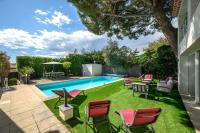 Splendide villa/piscine vue mer - B&B