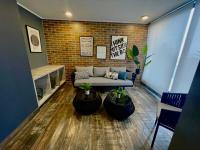 Estudio con vista al mar y estacionamiento privado - Ferienwohnung Valparaíso