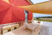 Studio mit Gartenblick