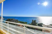 Appart vue mer splendide et plage proche de Monaco - B&B Cap-d'Ail