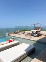 Murano Centro1 26floor,rooftop,infinity pool & views by IMZ - Chambres d’hôtes Carthagène