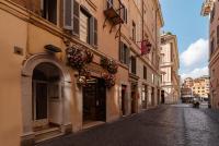 White Room with bathroom and Shared Terrace - B&B Roma