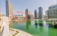 InterContinental Dubai Marina Hotel Apartments Full Marina View with Balcony, Marina Mall, Large 1 Bedroom Apartment, Kitchen, 2 Toilets, 1 Parking, Swimming pool and Gym free access, Paid breakfast - B&B