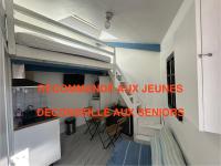 ECO STUDIOS mezzanine wifi stationnement rue gratuit terrasse dans jardin - Chambres d'hôtes Rouen