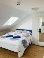 Estudio con cama extragrande