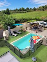 Maison de vacances avec piscine près de Montpellier - B&B Saint-Drézéry