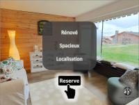 Cocon renové - Centre station - Rez de jardin - B&B Huez