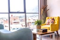 Apartment mit 2 Schlafzimmern und Stadtblick