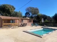 Petit chalet d’été avec piscine privée chauffée - B&B Bonifacio