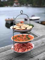 Seaside Cabin with panoramic view - Bed and Breakfast Bømlo