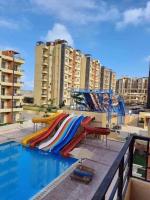 الجناح الخاص بالعالمين المتصل بأفخم اكوا بارك بريتال فيو الساحل الشمالى - B&B