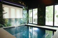 Détente à deux piscine et spa - Ferienwohnung
