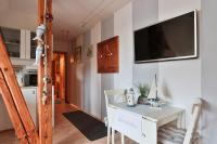 Haffblick im Reetdachhaus am Haff - B&B Pepelow