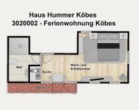 Haus Hummer Köbes Ferienwohnung Köbes - B&B Juist