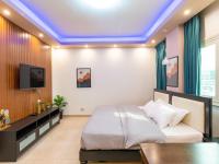 Estudio con cama extragrande