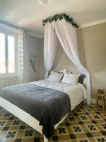 Zimmer mit Queensize-Bett
