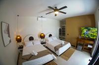 Tweepersoonskamer met 2 Tweepersoonsbedden