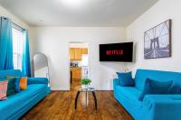 Family Apt: 2BR FREE Parking Airprt City Links - B&B Newark