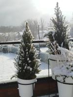 Gîte 4 personnes et 1 bébé avec vue proche de Durbuy - La Roche - 2 terrasses et jardin - Parking gratuit 2 voitures - Ferienwohnung Noiseux