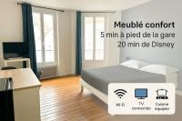 Appartement Maciet 4- Centre ville Meaux-Gare-Disney - Ferienwohnung