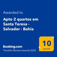 Apto 2 quartos em Santa Teresa - Salvador - Bahia - B&B Salvador