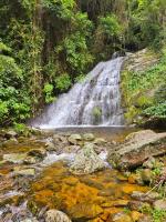 Chalé da Cachoeira - Cachoeira particular dentro da hospedagem - B&B
